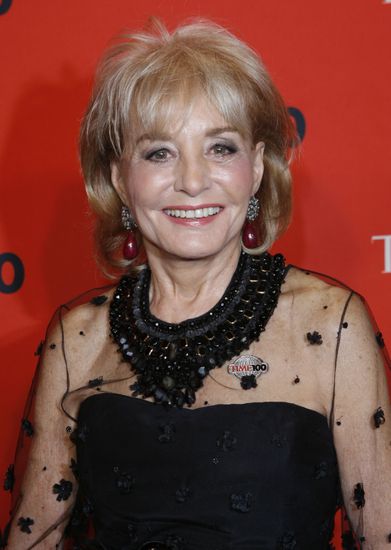 Barbara Walters Arrives On Red Carpet Editorial Stock Photo - Stock