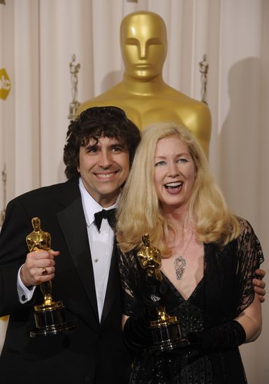 Bob Murawski Chris Innis Hold Oscars Editorial Stock Photo - Stock ...
