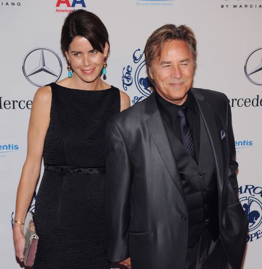 Actor Don Johnson His Wife Kelley Editorial Stock Photo - Stock Image ...