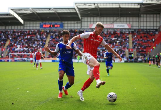 Michael Smith Rotherham United Kyle Knoyle Editorial Stock Photo ...