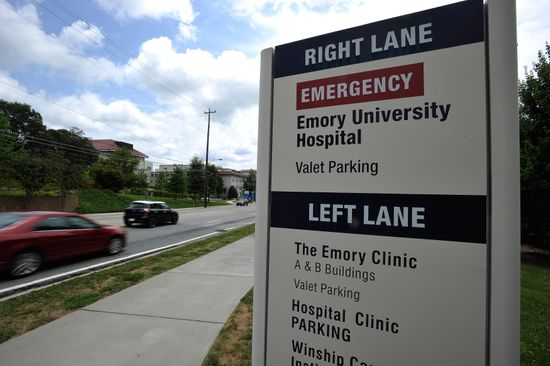 Traffic Makes Way Past Emory University Editorial Stock Photo - Stock ...