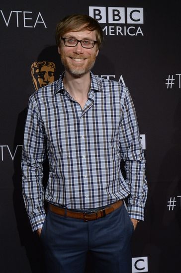 Actor Stephen Merchant Attends Annual Bafta Editorial Stock Photo ...