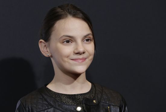 Dafne Keen Arrives On Red Carpet Editorial Stock Photo - Stock Image ...