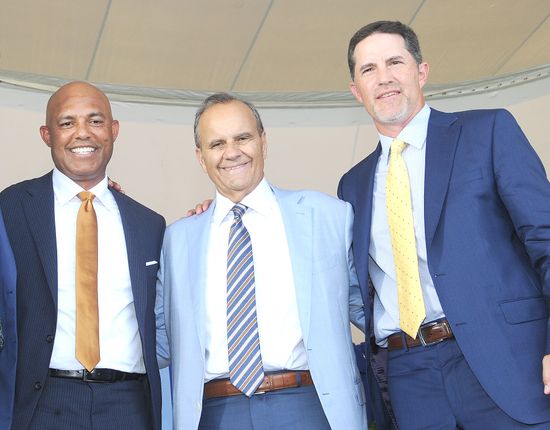 Mariano Rivera Joe Torre Mike Mussina Editorial Stock Photo - Stock ...