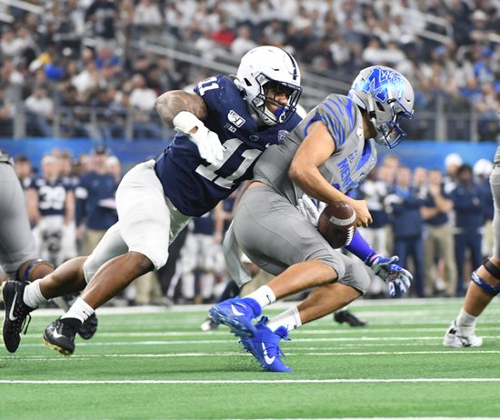 Penn States Micah Parsons Sacks Memphis Editorial Stock Photo - Stock ...