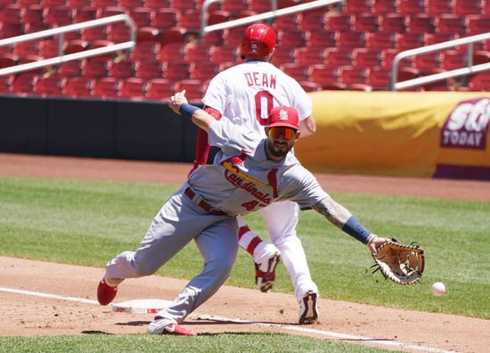 St Louis Cardinals First Baseman Rangel Editorial Stock Photo - Stock ...