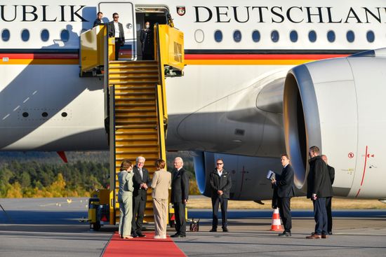 German Federal President Frankwalter Steinmeier Elke Editorial Stock ...