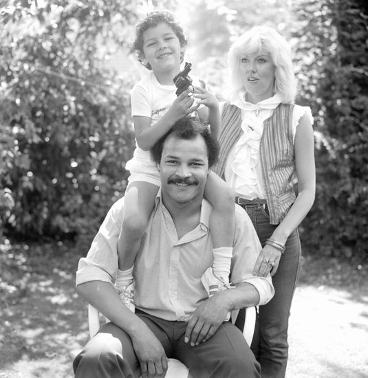 John Conteh Wife Veronica Son James Editorial Stock Photo - Stock Image ...