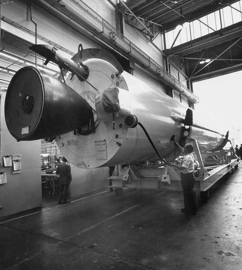 Thor Missile Ready Shipment British Airforce Editorial Stock Photo ...