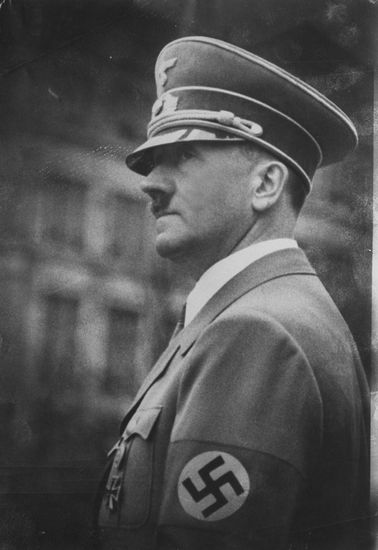 Adolf Hitler Unidentified Event Probably Mid Editorial Stock Photo 