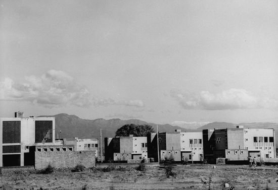 Residential Section Chandigarh Homes Designed Modern Editorial Stock Photo - Stock Image ...