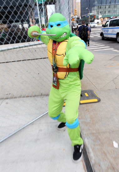 Teenage Mutant Ninja Turtles Cosplayer Editorial Stock Photo - Stock ...