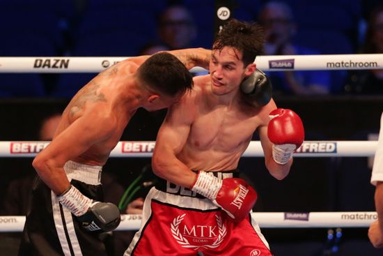 Undercard Fight Between Blane Hyland Liverpool Editorial Stock Photo ...