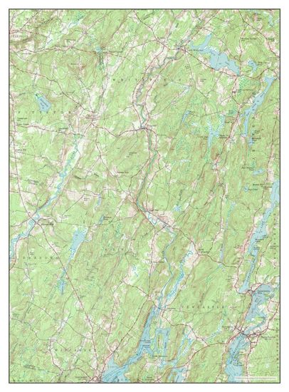 Usa Timeless Maps Wiscasset Maine Map Editorial Stock Photo - Stock ...