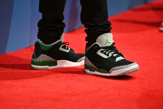 chlorophyll 3s on feet