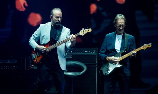 Daryl Stuermer Mike Rutherford Genesis Perform Editorial Stock Photo ...