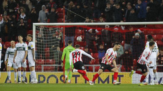 Goal Celebrations Dan Neil Sunderland 10 Editorial Stock Photo - Stock ...