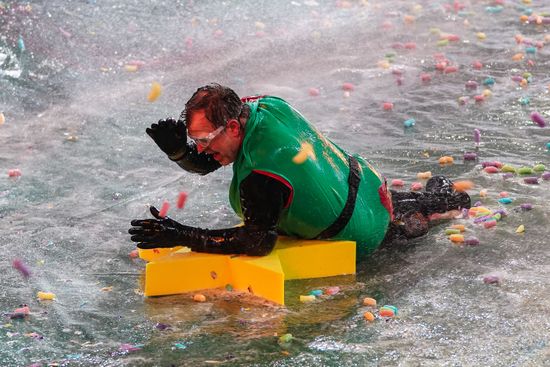 Celebrity Cyclone Simon Gregson Editorial Stock Photo - Stock Image ...