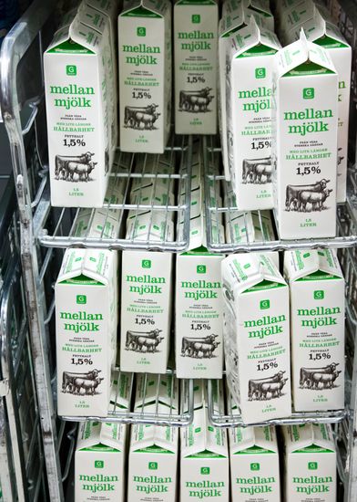 Milk Milk Counter Editorial Stock Photo - Stock Image | Shutterstock