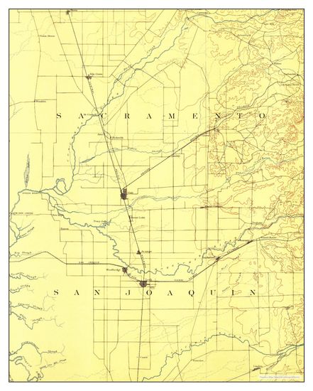 Usa Timeless Maps Lodi California Map Editorial Stock Photo - Stock ...