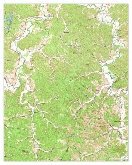 Usa Timeless Maps Argillite Kentucky Map Editorial Stock Photo - Stock ...