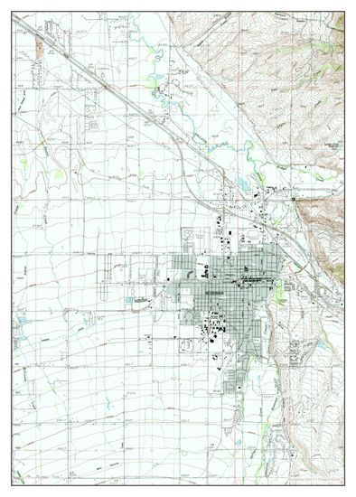 Usa Timeless Maps Bozeman Montana Map Editorial Stock Photo - Stock ...