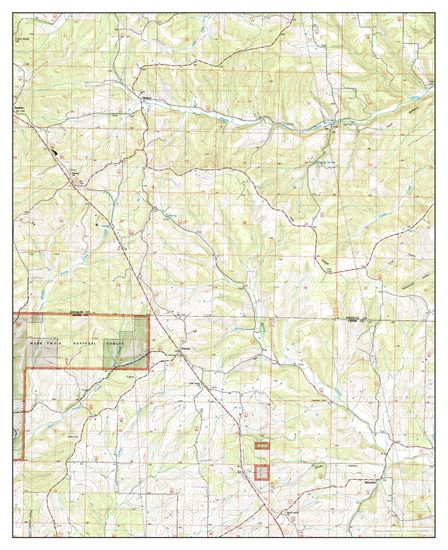 Usa Timeless Maps Wasola Missouri Map Editorial Stock Photo - Stock ...