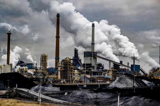 Blast Furnaces Tata Steel Seen Beach Editorial Stock Photo - Stock 