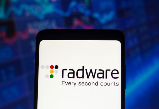 This Photo Illustration Radware Ltd Logo Editorial Stock Photo - Stock ...