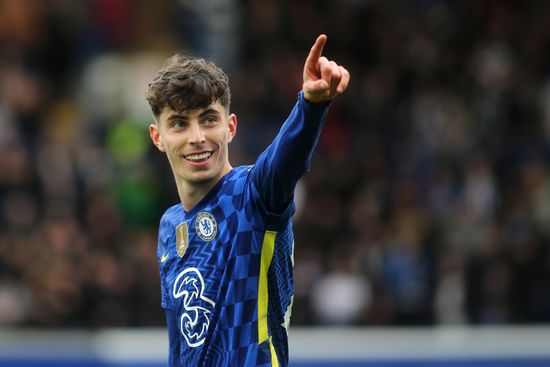 Karl Havertz Celebrates Scoring Chelseas Opening Editorial Stock Photo 