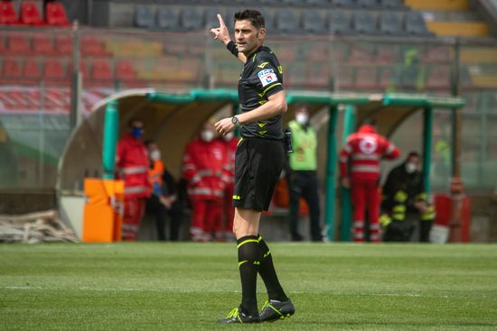 Eugenio Abbattista Refree Editorial Stock Photo Stock Image