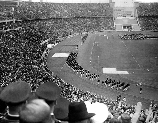 Opening Ceremony 1936 Olympic Games Berlin Editorial Stock Photo ...