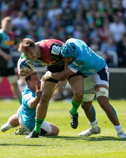 Andre Esterhuizen Harlequins Action Editorial Stock Photo - Stock Image ...