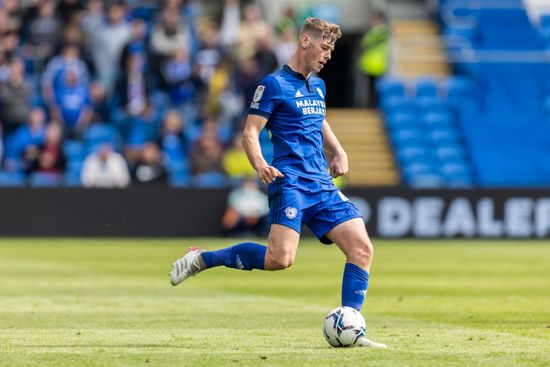 Cardiff City Forward Ollie Denham 42 Editorial Stock Photo - Stock ...