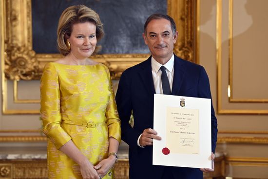 Queen Mathilde Belgium Philippe Fortunato Delvaux Editorial Stock Photo ...