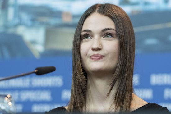 Actress Viviana Aprea During Press Conference Editorial Stock Photo actress-viviana-aprea-during-press-conference-editorial-stock-photo