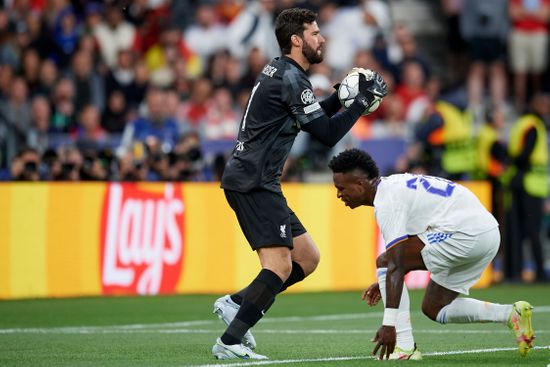 Alisson Becker Liverpool Makes Save Front Editorial Stock Photo - Stock ...