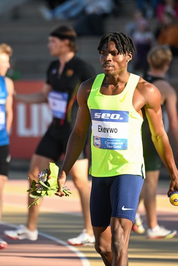 Raymond Ekevwo Nigeria Reacts After Mens Editorial Stock Photo Stock