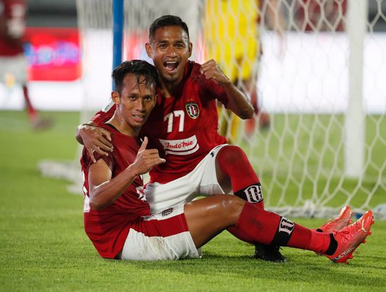 Bali United Players Rahmat Syamsuddin L Editorial Stock Photo - Stock ...