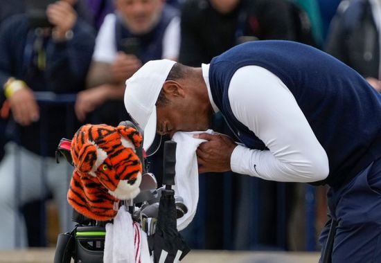 Usas Tiger Woods Dejected Look Editorial Stock Photo - Stock Image ...