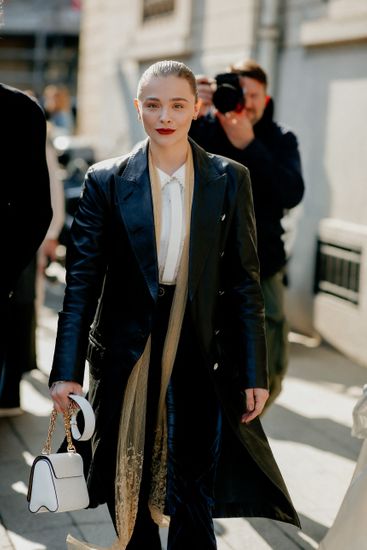 Street Snaps: Chloe Moretz Carrying Louis Vuitton Travel Bag