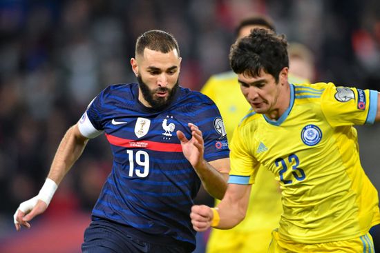 Karim Benzema World Cup 2022 Group Editorial Stock Photo - Stock Image ...