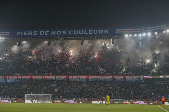 Le Virage Auteuil Celebrate Their 30th Editorial Stock Photo - Stock ...