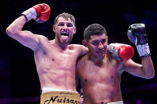 Sean Mccomb Vs Ramiro Blanco Lightwelterweight Editorial Stock Photo ...
