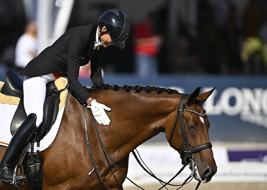 George Bel Riding Best 8 Celebrates Editorial Stock Photo - Stock Image ...