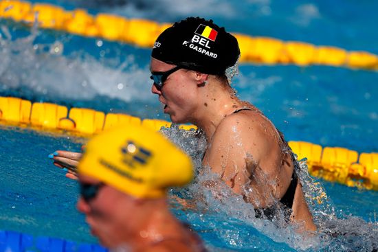 Belgian Florine Gaspard Pictured Action During Editorial Stock Photo ...