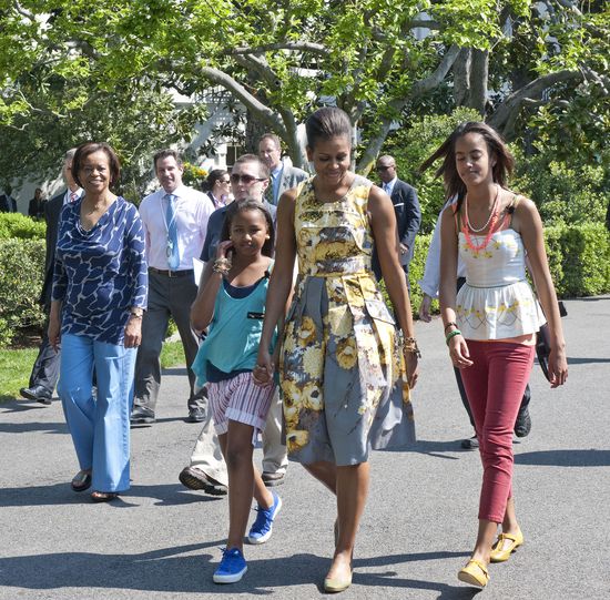 First Lady Michelle Obama Oldest Daughter Editorial Stock Photo Stock first-lady-michelle-obama-oldest-daughter-editorial-stock-photo-stock