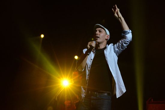 French Singer Kaddour Hadadi Alias Hk Editorial Stock Photo Stock