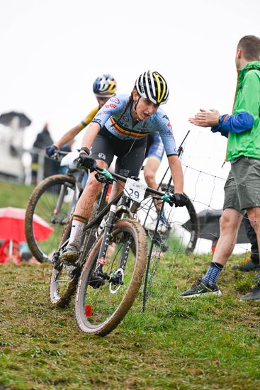 Belgian Emeline Detilleux Pictured Action During Editorial Stock Photo ...