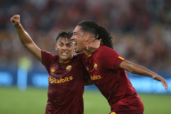 Chris Smalling Roma Score Goal 10 Editorial Stock Photo - Stock Image ...